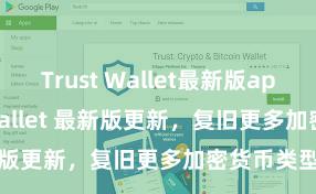 Trust Wallet最新版apk Trust Wallet 最新版更新，复旧更多加密货币类型